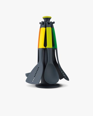  JOSEPH JOSEPH - Bộ dụng cụ nấu ăn 6 món kèm giá đỡ Elevate 