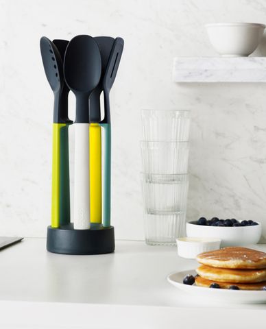  JOSEPH JOSEPH - Bộ dụng cụ nấu ăn 5 món kèm đế cắm Elevate™ Silicone 