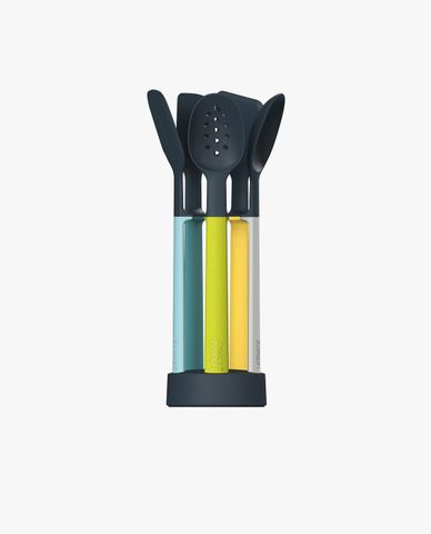  JOSEPH JOSEPH - Bộ dụng cụ nấu ăn 5 món kèm đế cắm Elevate™ Silicone 