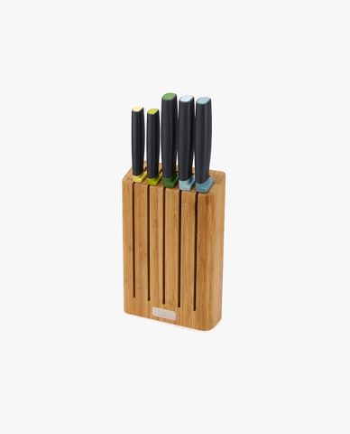  JOSEPH JOSEPH - Bộ 5 dao kèm hộp đựng bằng tre Elevate Bamboo 