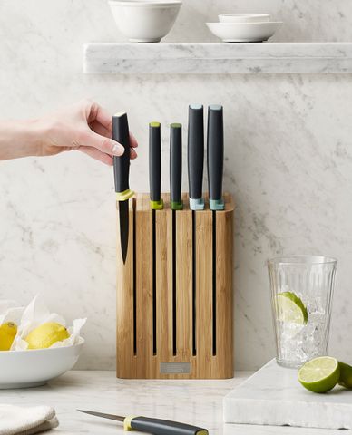  JOSEPH JOSEPH - Bộ 5 dao kèm hộp đựng bằng tre Elevate Bamboo 