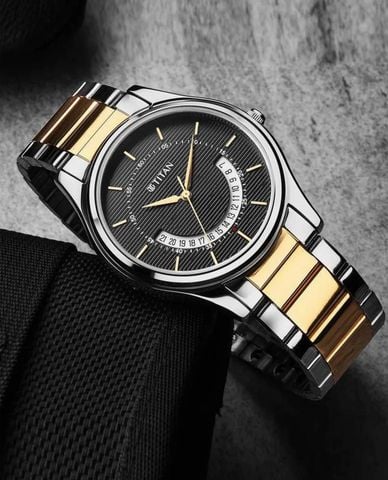  TITAN - Đồng hồ nam Karishma 40mm 
