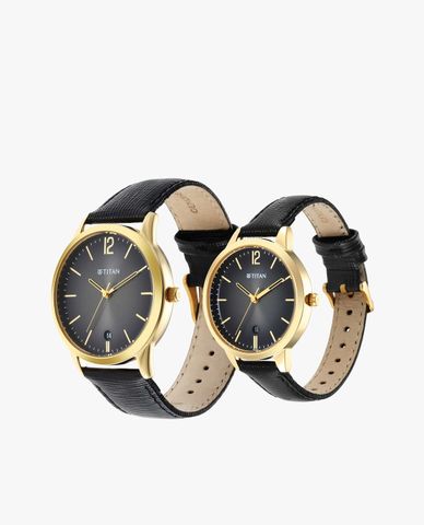  TITAN - Đồng hồ đôi nam nữ Neo Bandhan 43.5mm & 36.5mm 
