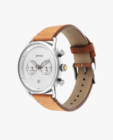  TITAN - Đồng hồ nam Retro 43mm 