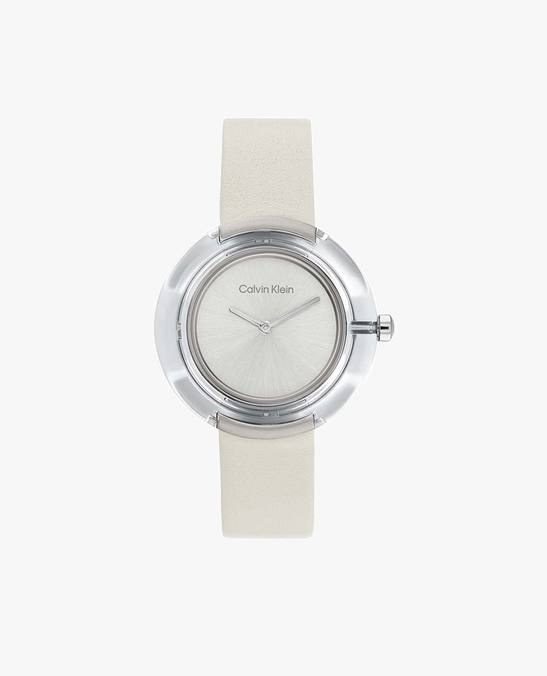 Calvin Klein - Đồng hồ nữ dây da Circular 35.5mm