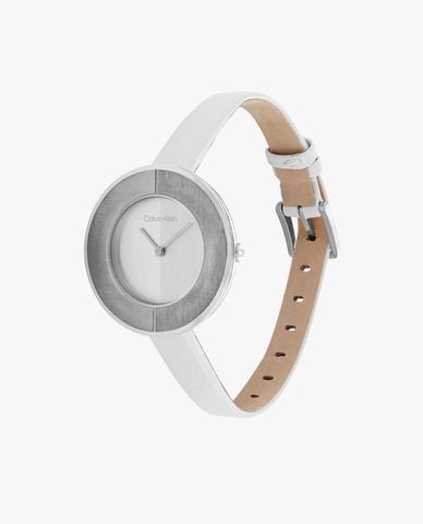  Calvin Klein - Đồng hồ nữ dây da Confidence Bangle 32mm 