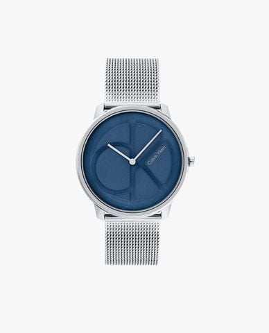  Calvin Klein - Đồng hồ unisex dây lưới Iconic Mesh 40mm 