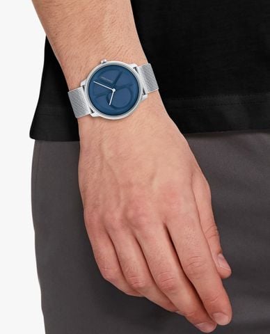  Calvin Klein - Đồng hồ unisex dây lưới Iconic Mesh 40mm 