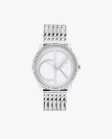  Calvin Klein - Đồng hồ unisex dây lưới 35mm 