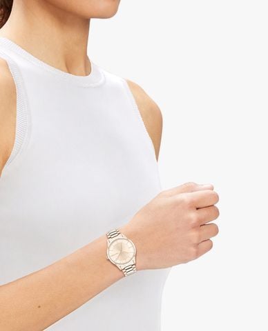  Calvin Klein - Đồng hồ unisex dây thép Iconic Bracelt 35mm 