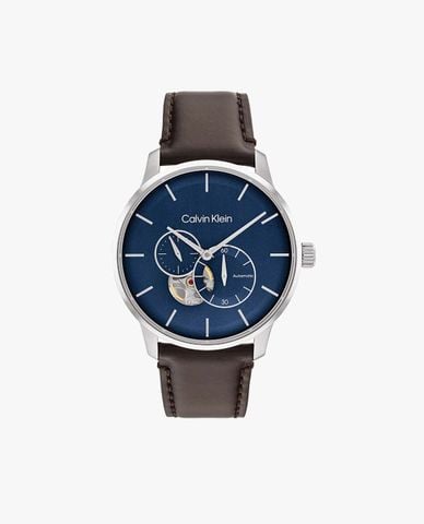  Calvin Klein - Đồng hồ nam dây da Automatic 41.2mm 