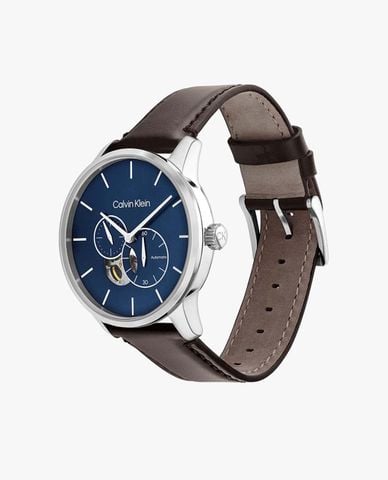  Calvin Klein - Đồng hồ nam dây da Automatic 41.2mm 