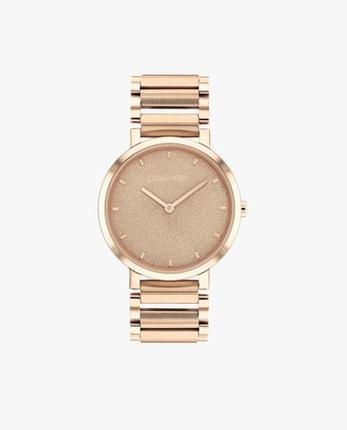  Calvin Klein - Đồng hồ nữ dây thép Open Link 34mm 