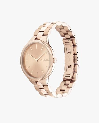  Calvin Klein - Đồng hồ nữ dây thép Linked 38mm 