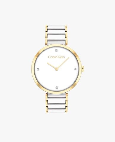  Calvin Klein - Đồng hồ nữ dây thép Minimalistic T Bar 36mm 