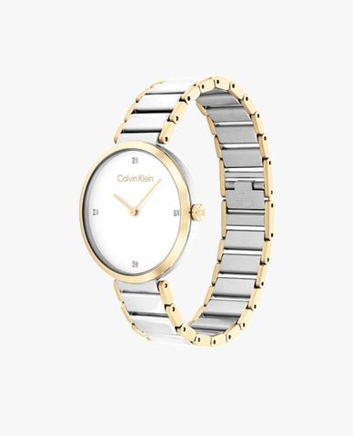 Calvin Klein - Đồng hồ nữ dây thép Minimalistic T Bar 36mm 