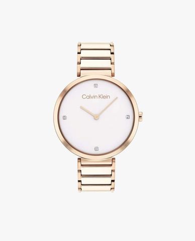  Calvin Klein - Đồng hồ nữ dây thép Minimalistic T Bar 36mm 