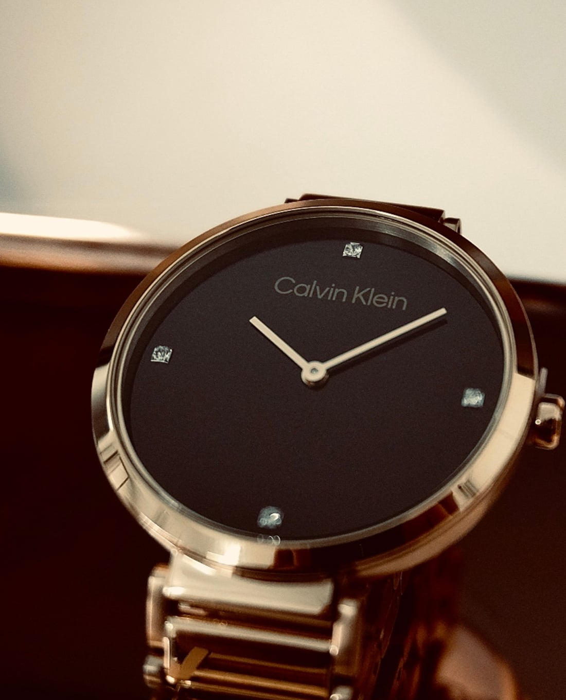 Calvin Klein - Đồng hồ nữ dây thép Minimalistic T Bar 36mm