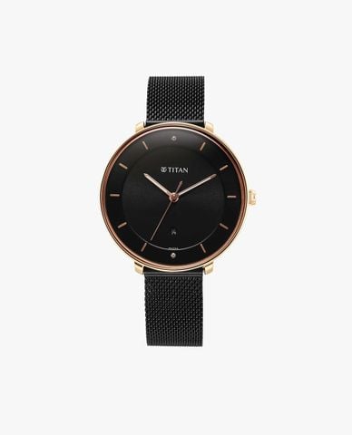  TITAN - Đồng hồ nữ IBD Noir 35mm 