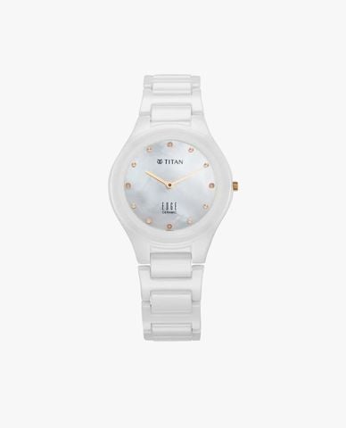  TITAN - Đồng hồ nữ Edge Ceramic 34mm 