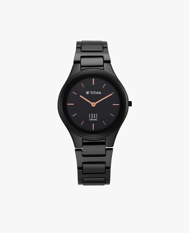  TITAN - Đồng hồ nữ Edge Ceramic 34mm 