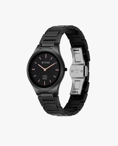  TITAN - Đồng hồ nữ Edge Ceramic 34mm 