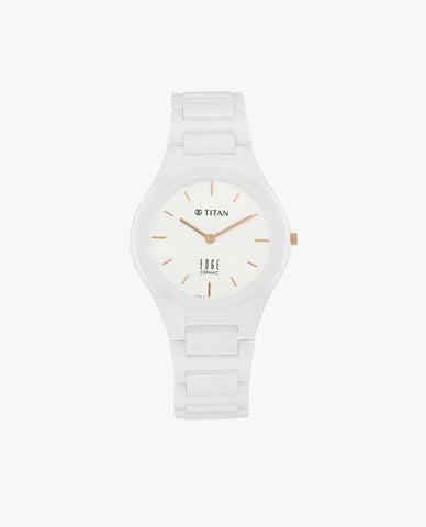  TITAN - Đồng hồ nữ Edge Ceramic 34mm 