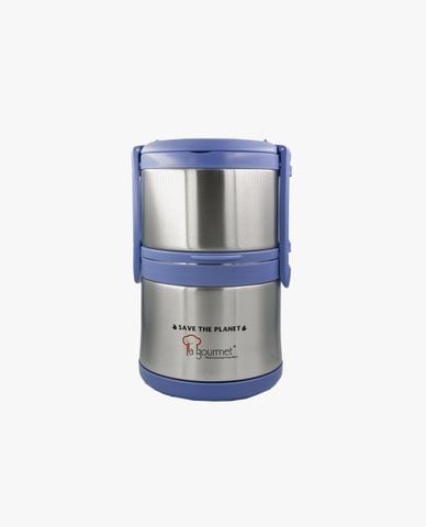 LA GOURMET - Camen đựng cơm giữ nhiệt 2 ngăn 1.4L 