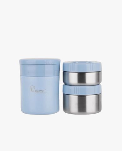  LA GOURMET - Set 3 hộp đựng cơm giữ nhiệt kèm túi đựng Spring Collection 