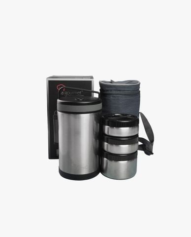  LA GOURMET - Set 4 hộp đựng cơm giữ nhiệt kèm túi đựng Classic 