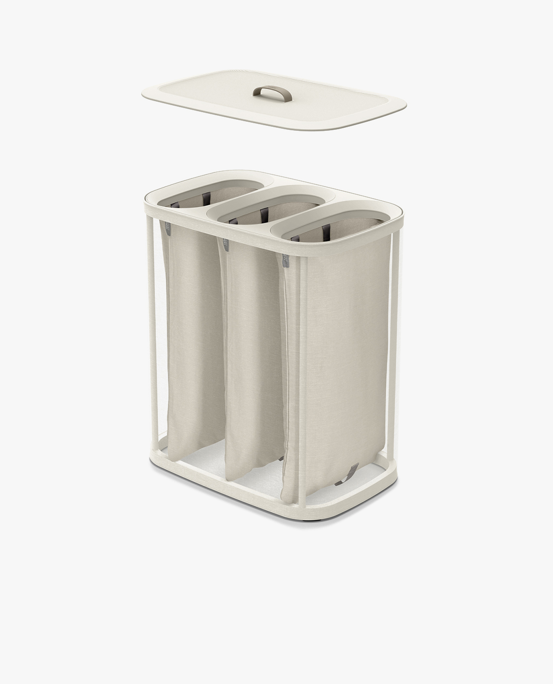 JOSEPH JOSEPH - Giỏ đựng đồ giặt ba ngăn có quai xách Tota Trio (90L)