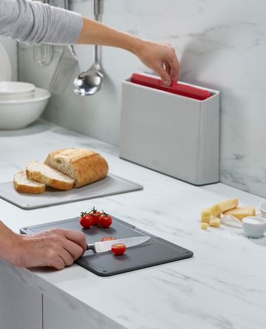  JOSEPH JOSEPH - Bộ thớt 3 món cao cấp kháng khuẩn Duo Regular 