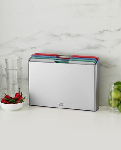  JOSEPH JOSEPH - Bộ thớt 4 món cao cấp kháng khuẩn Folio Large 