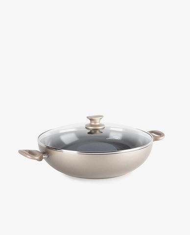  GREENPAN - Chảo chống dính lòng sâu Greenpan Cam Bronze 32cm 