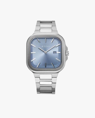  TITAN - Đồng hồ nam Classique Slim Square 41mm 