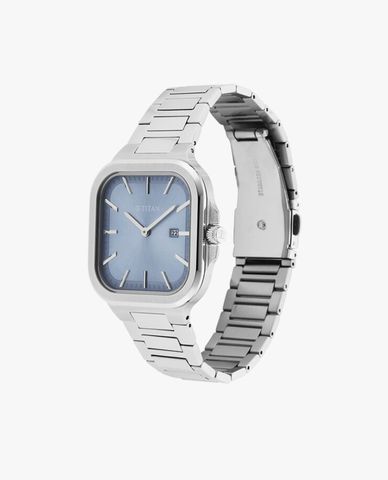  TITAN - Đồng hồ nam Classique Slim Square 41mm 