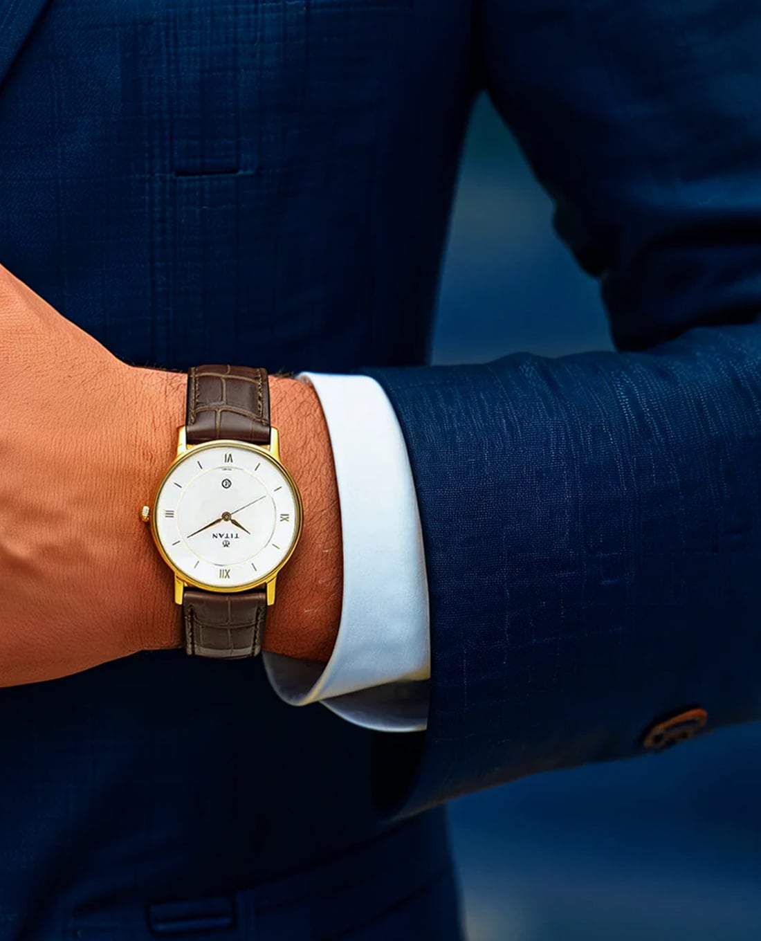 TITAN - Đồng hồ nam Classique 36mm