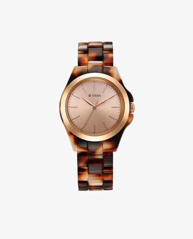  TITAN - Đồng hồ nữ Purple Acetate 36mm 