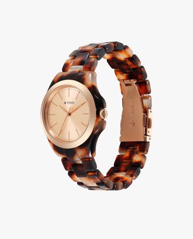  TITAN - Đồng hồ nữ Purple Acetate 36mm 