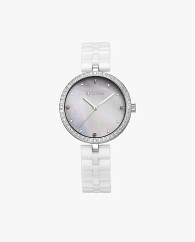  TITAN - Đồng hồ nữ Purple Ceramics 34mm 