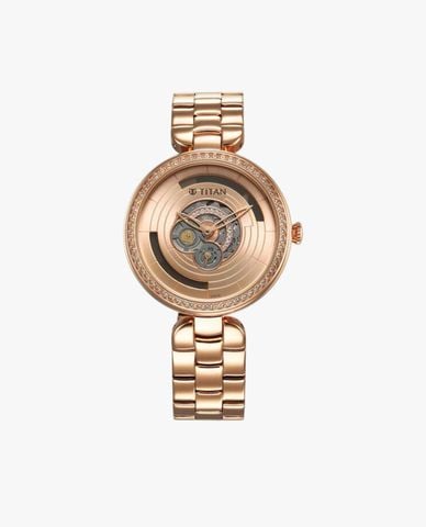  TITAN - Đồng hồ nữ Purple Abstract 36mm 