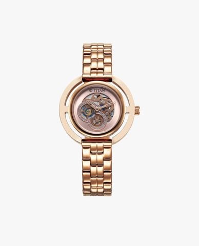  TITAN - Đồng hồ nữ Purple Abstract 35mm 