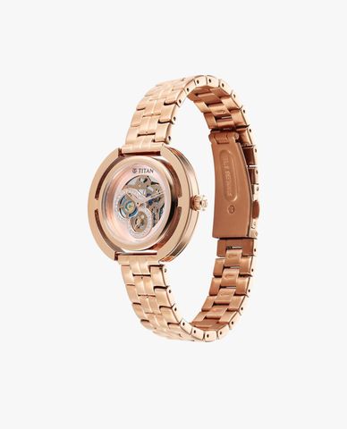  TITAN - Đồng hồ nữ Purple Abstract 35mm 