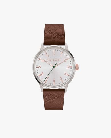  TED BAKER - Đồng hồ nam Cosmop Embossed 40mm 