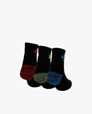  CONVERSE - Pack 3 vớ cổ cao unisex Quarter 