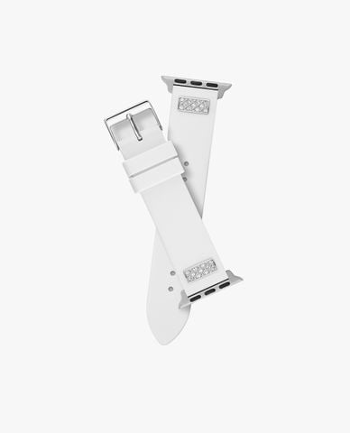  GUESS - Dây đồng hồ nữ đính pha lê cho Apple Watch 38mm 