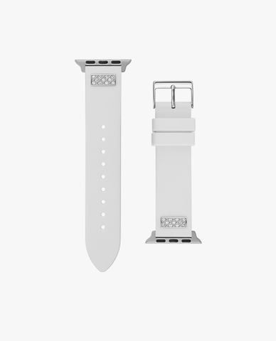  GUESS - Dây đồng hồ nữ đính pha lê cho Apple Watch 38mm 