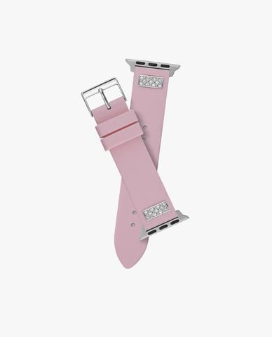  GUESS - Dây đồng hồ nữ đính pha lê cho Apple Watch 38mm 