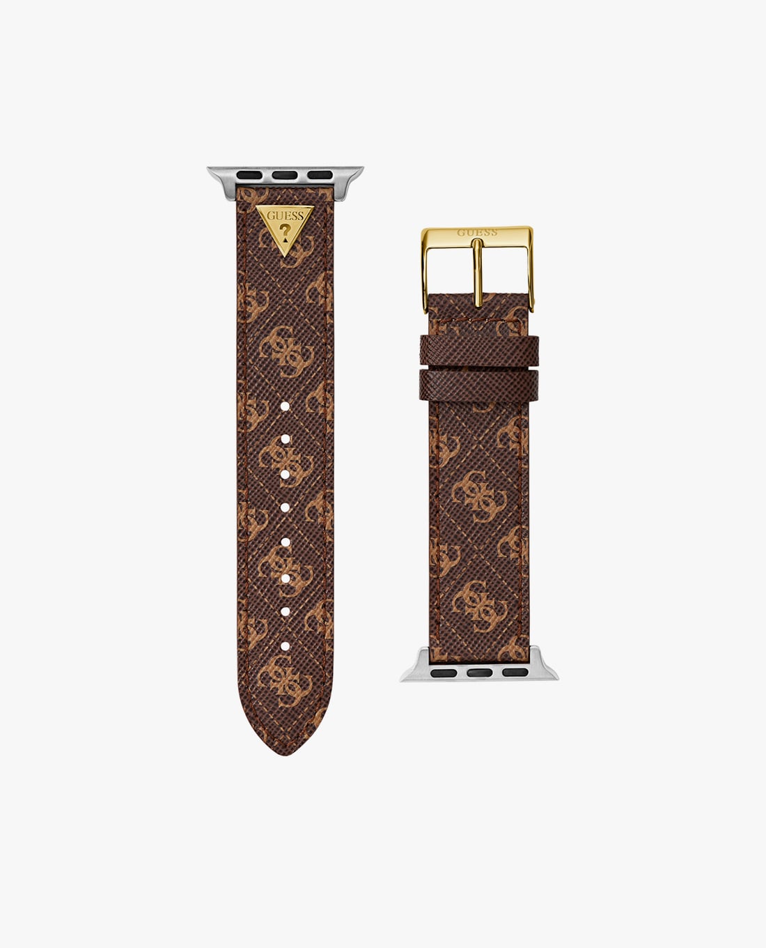 GUESS - Dây đồng hồ nữ Logo Leather cho Apple Watch 38mm