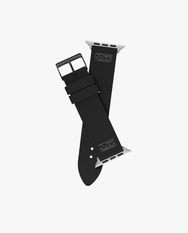  GUESS - Dây đồng hồ nam đính pha lê cho Apple Watch 42mm 